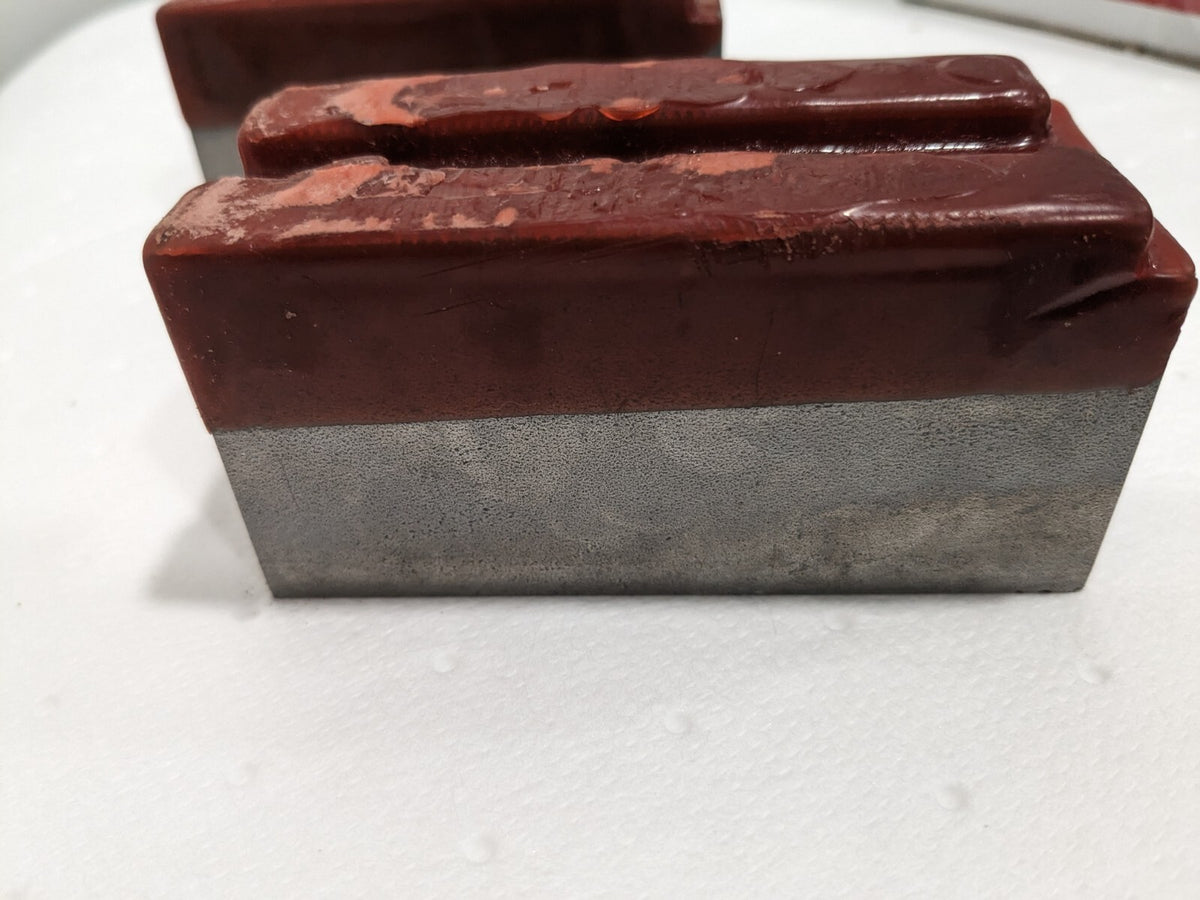 H & R MANUFACTURING 2pc Soft Lathe Chuck Jaw: Serrated HR 82-2.0