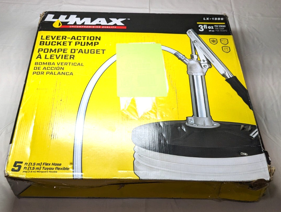 LUMAX  Lever Hand Pump 0.02 Gal/TURN  LX-1300