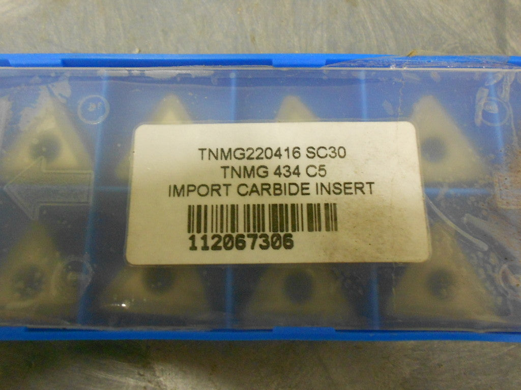 Precision TNMG220416 SC30 TNMG434 C5 Carbide Inserts Qty. 10 #112067306