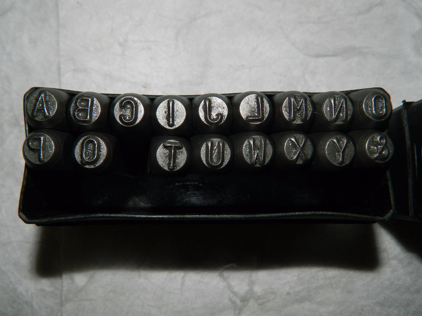 PRO Grade 1/4" Character Steel Stamp Set 00929489 INCOMPLETE