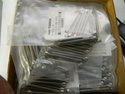 Pro #6-32 UNC Hex Socket Cap Screw QTY 200 08942021