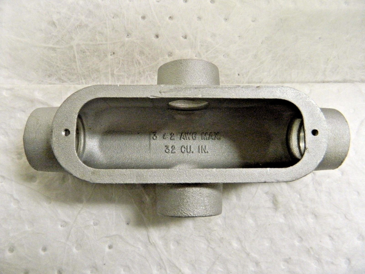 Hubbell Killark Aluminum Conduit Body IMC & RigidB 1-1/4" Trade 85 Form OX-4