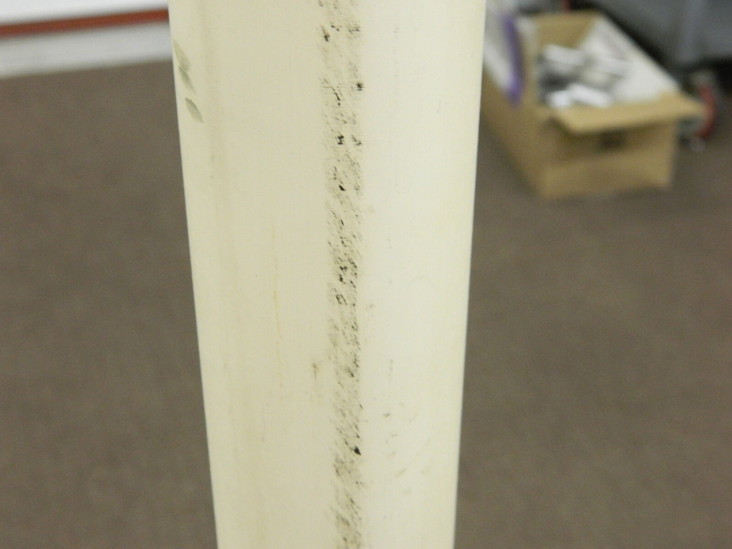 Plastic Rod: Nylon 6 & 6, 4' Long, 2" Dia, Natural 5507614