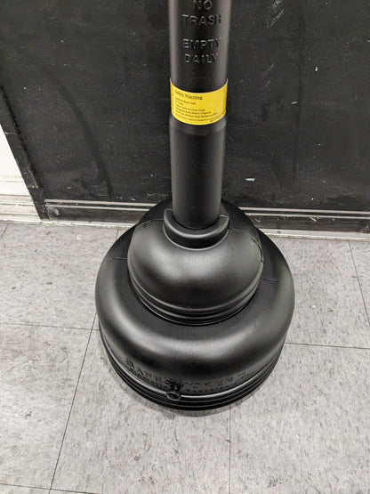 EAGLE 5 Qt Polyethylene Cigarette & Cigar Receptacle 1206BLACK