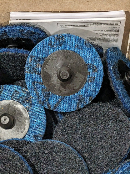 3M Quick-Change Disc Roloc TR, 2" Dia Premium Ceramic Alumina Qty 40 7100264173