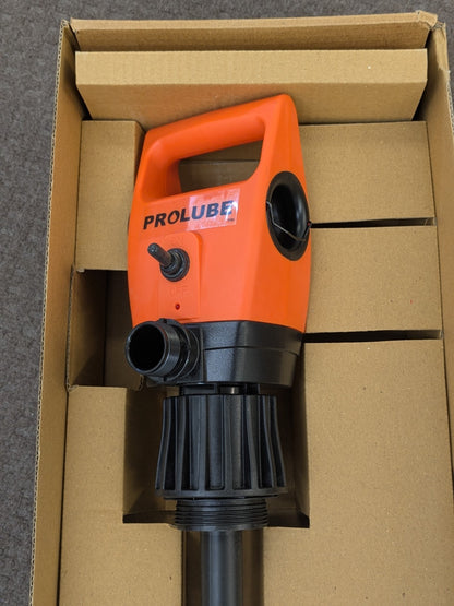 Pro Lube Electric Oil Drum Pump w/ Non-Drip Attachment 4.2 GPM EDR/OL/AC/US