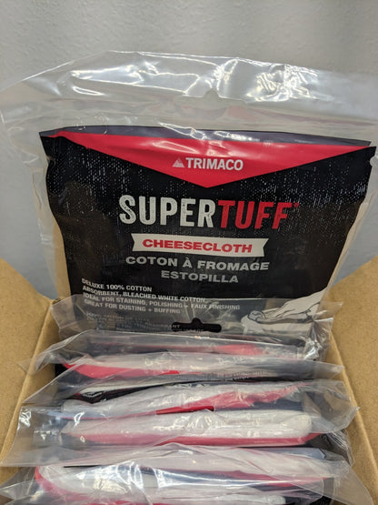 Trimaco Super Tuff Deluxe Cheesecloth, 4 Sq Yd Qty 12 10303
