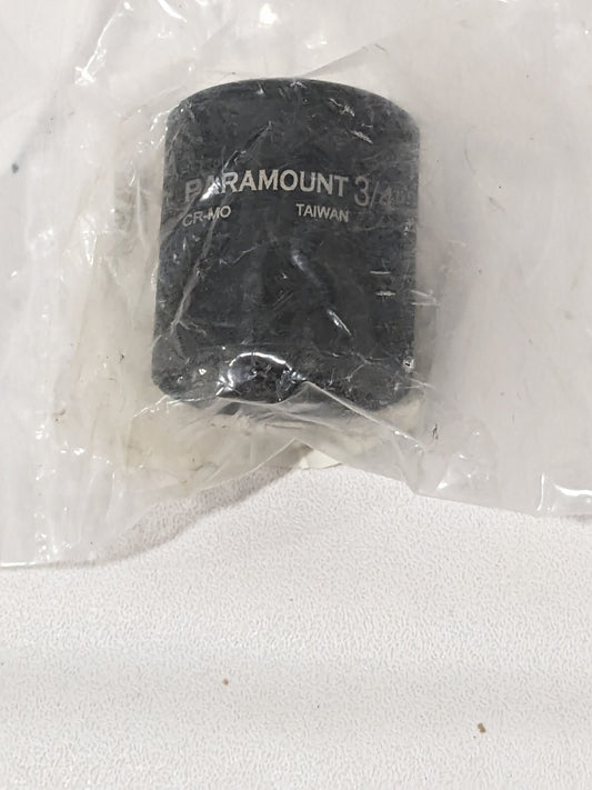 PARAMOUNT Impact Socket: 3/8" Drive, 3/4" Socket, Hex Drive 85464758