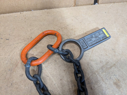 Lift-All Double Leg Chain Sling 6 Ft. x 7/32 In. 2700 / 4700 lb. Capacity