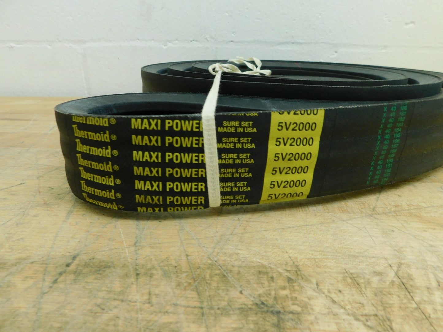Thermoid Section V Neoprene Rubber V-Belt 3 Rib 5V2000