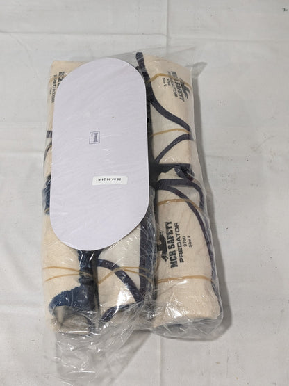 MCR SAFETY Gloves, Predator Supported Nitrile Palm Coated, Sz L Qty 6 VP9760L