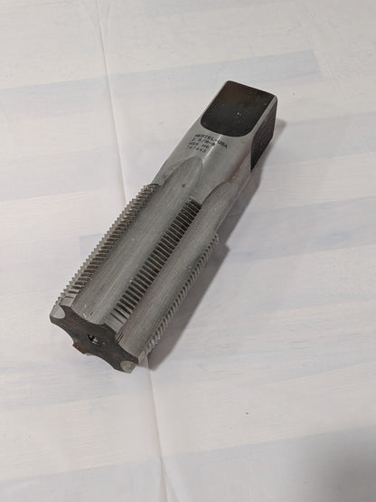 HERTEL Straight Flute Tap: 2-5/8-8 UNS, 6 Flutes, Plug Chamfer HSS 87042