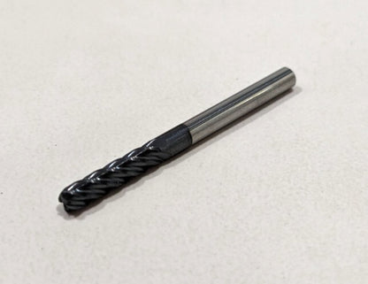 ACCUPRO Corner Radius Carbide End Mill 1/8" Dia x .3 Radius 4FL  87810677