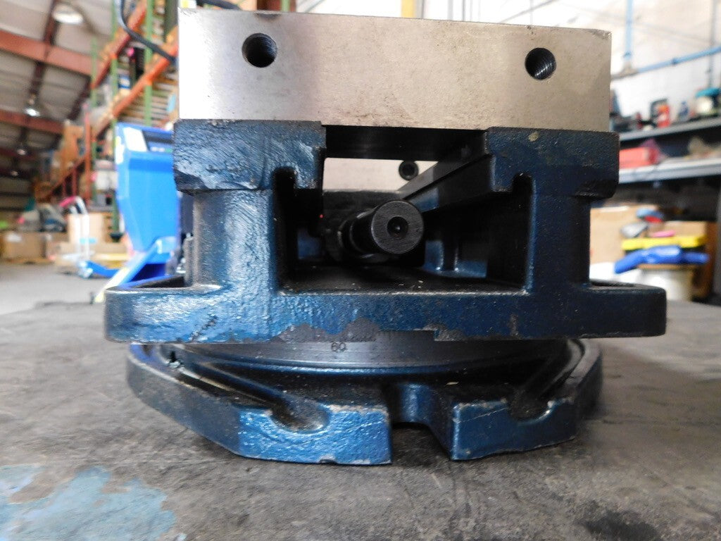 GIBRALTAR Machine Vise: 6 Jaw Width Horizontal Swivel Base 428-72692