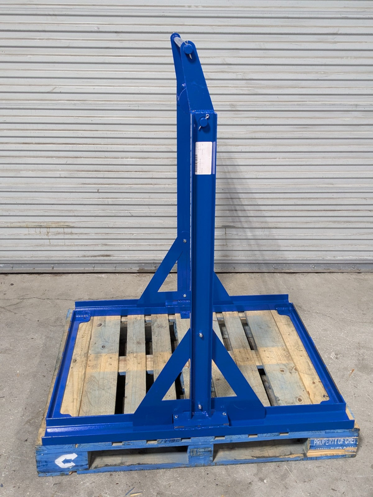 Vestil Steel Stroage Rack for Fork Extensions 400 lb Capacity FORK-R-54