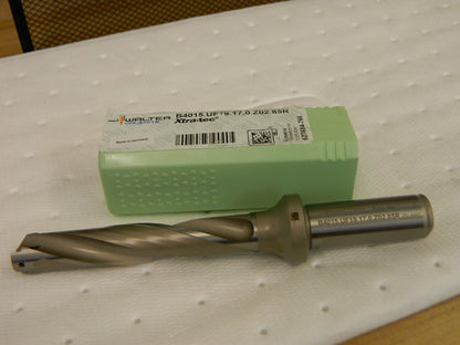 WALTER Replaceable Tip Drill 0.669'' Drill Dia 3.35 "Straight Cy