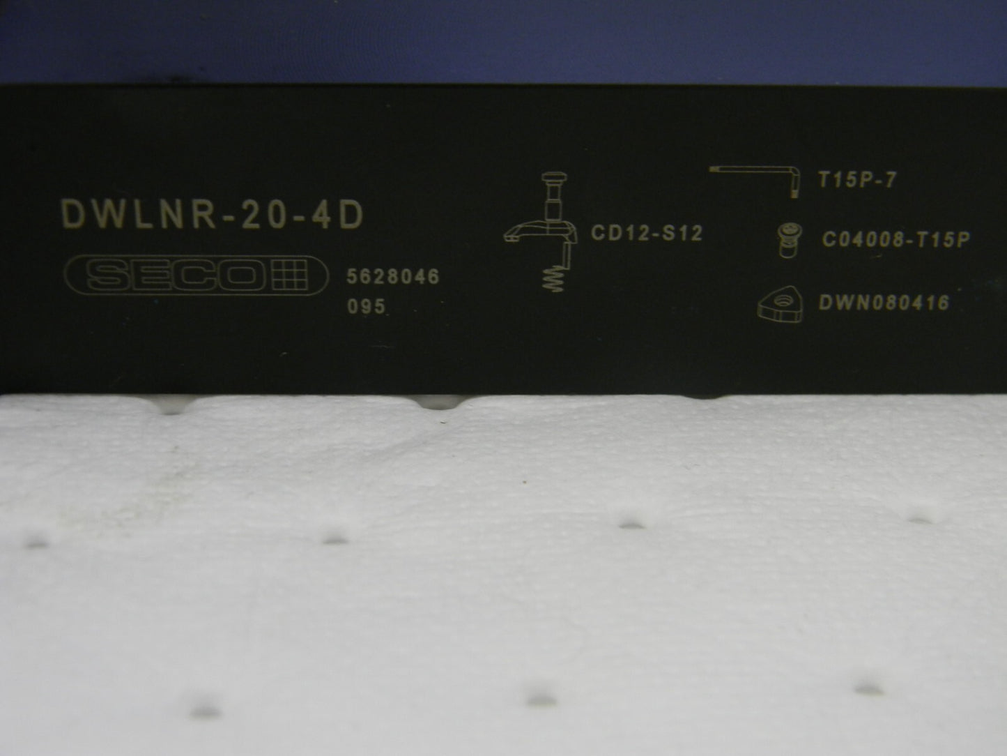 SECO RH DWLN Negative Rake Indexable Turning Toolholder 02565605