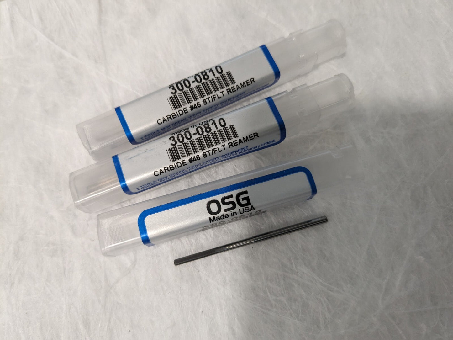 OSG Chucking Reamer: #46, 2" OAL 3pk 300-0810