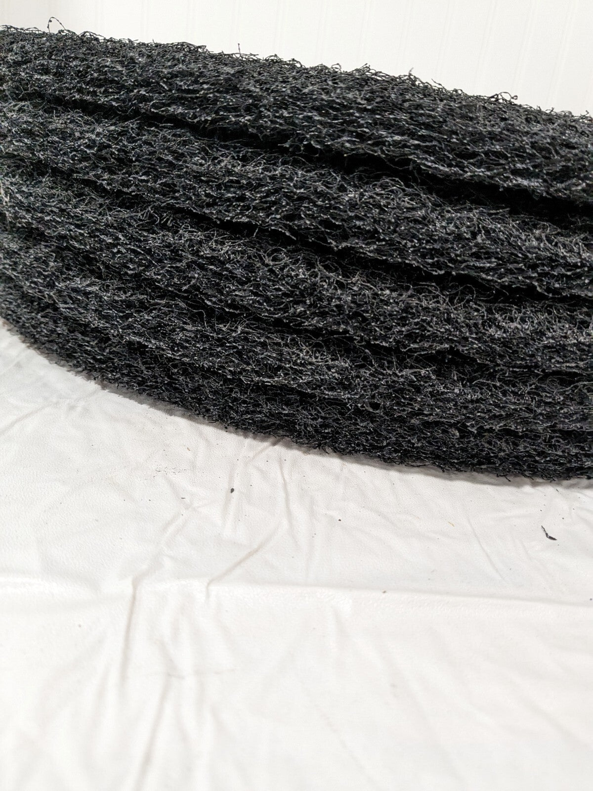 PRO-SOURCE 17" Heavy Duty Black Floor Stripping Pad: Coarse Qty 5 PS-400117