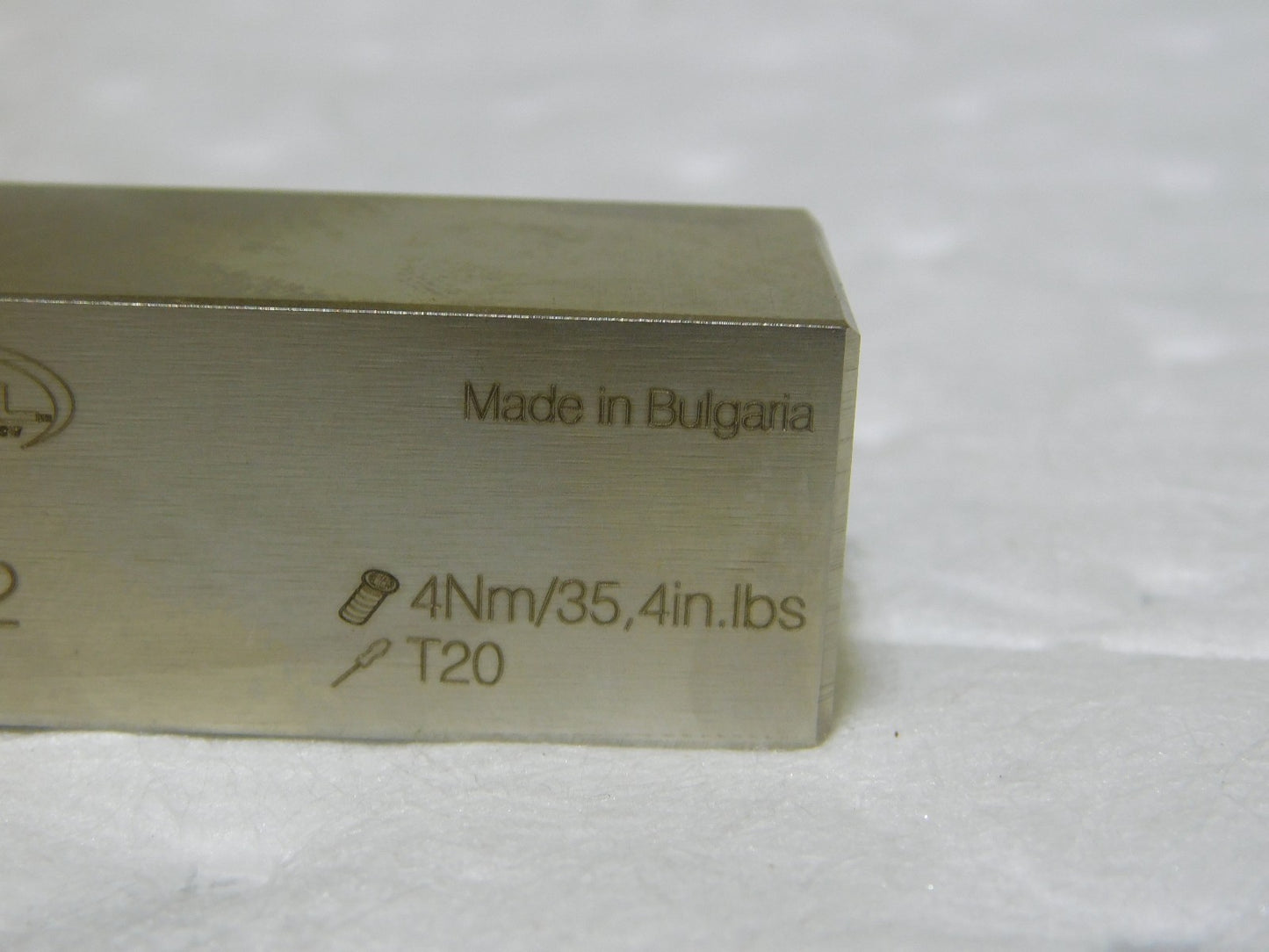 Hertel Indexible Cutoff Toolholder 31mm Max DOC 20mm Shank Dia RH 2000410