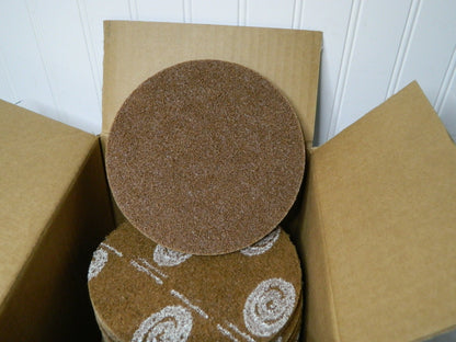 NORTON 7" Diam Hook & Loop Disc Coarse Grade Qty 25 66623334951