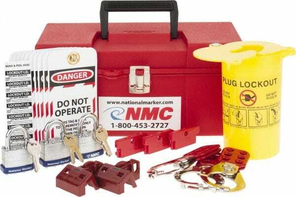 NMC 40 Piece Electrical Lockout Kit WITH EXTRAS!! ELOK1