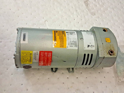 Gast Single Phase Rotary Vane Vacuum Pump 0523-101Q-G588NDX