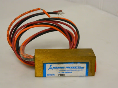 Thomas Products 18354 Fixed Set Points Brass Flow Switch 1900
