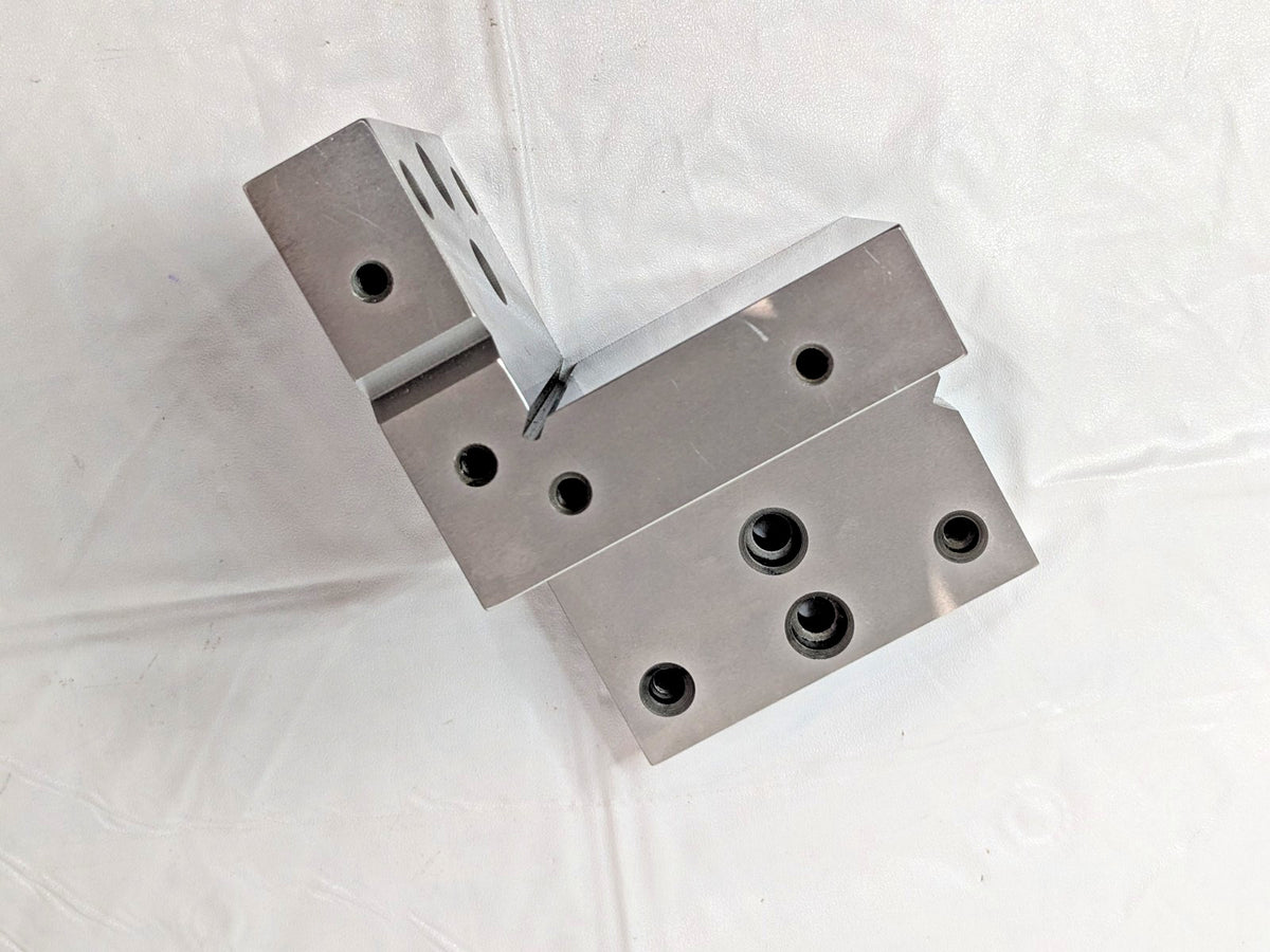Suburban Tool Steel Precision-Ground Angle Plate 6" X 4" x 4" x 1