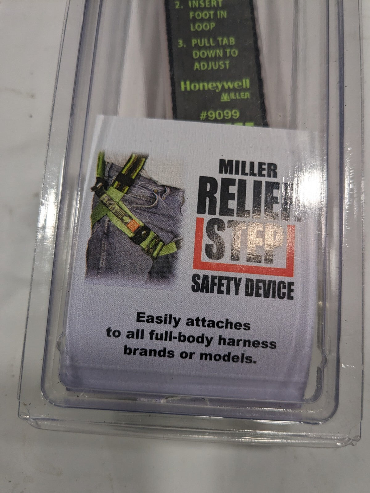 MILLER Fall Protection Relief Step Use w/ All Full-Body Harnesses 9099X/12-H5