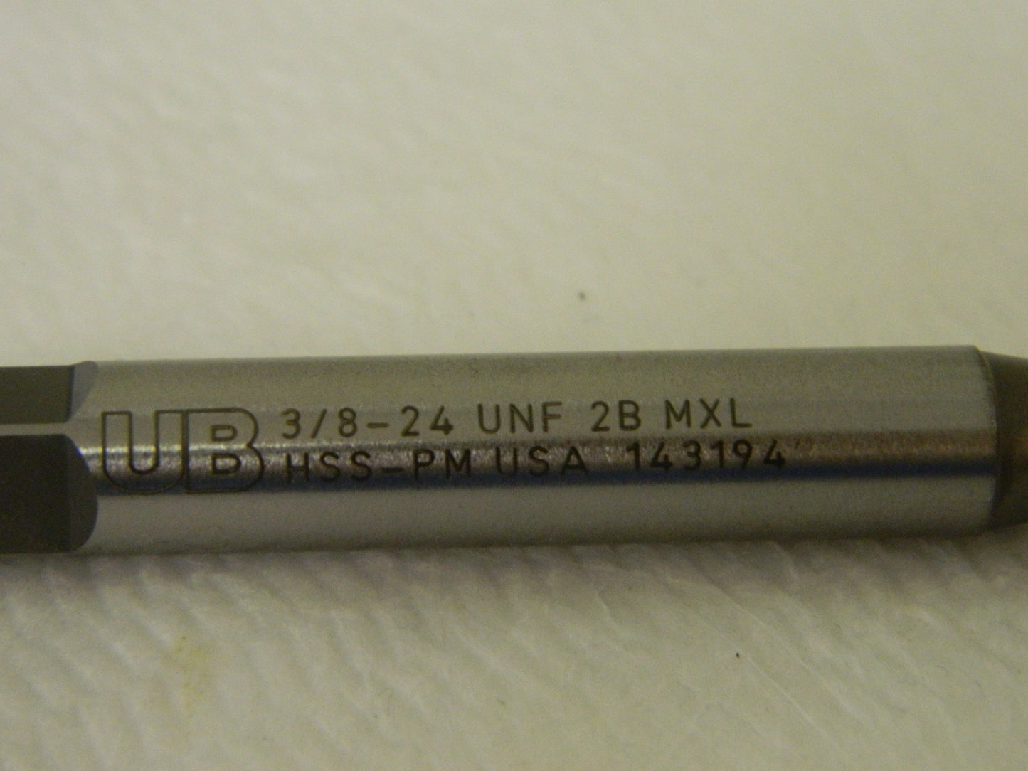 Union Butterfield Thread Forming Tap 3/8-24 UNF 3 FL TiCN Coated QTY 2  46204901
