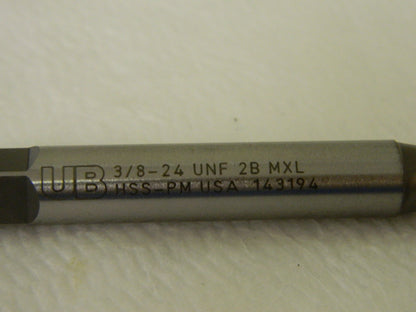 Union Butterfield Thread Forming Tap 3/8-24 UNF 3 FL TiCN Coated QTY 2  46204901