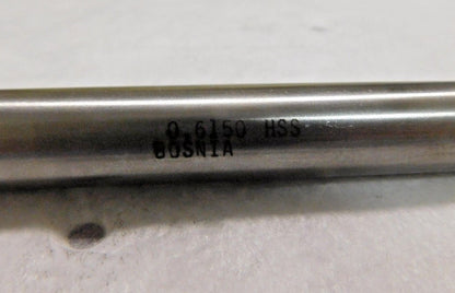 Interstate High Speed Steel Chucking Reamer 0.6150" 6 Flute 74729666