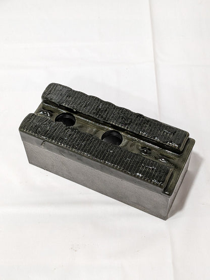 H&R Soft Lathe Chuck Jaw: Serrated 2-1/2" OAW, 6" OAL Qty 1 HR-153-2.5