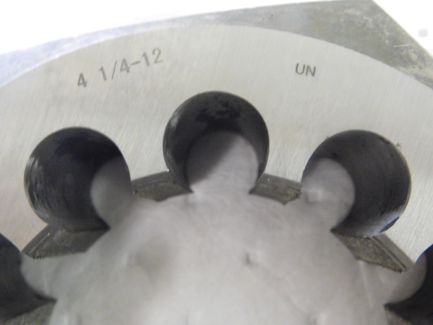 Interstate Hex Rethreading Die 7 Dia 4-1/4-12 UN RH 2-3/8 Thickness 365-4125