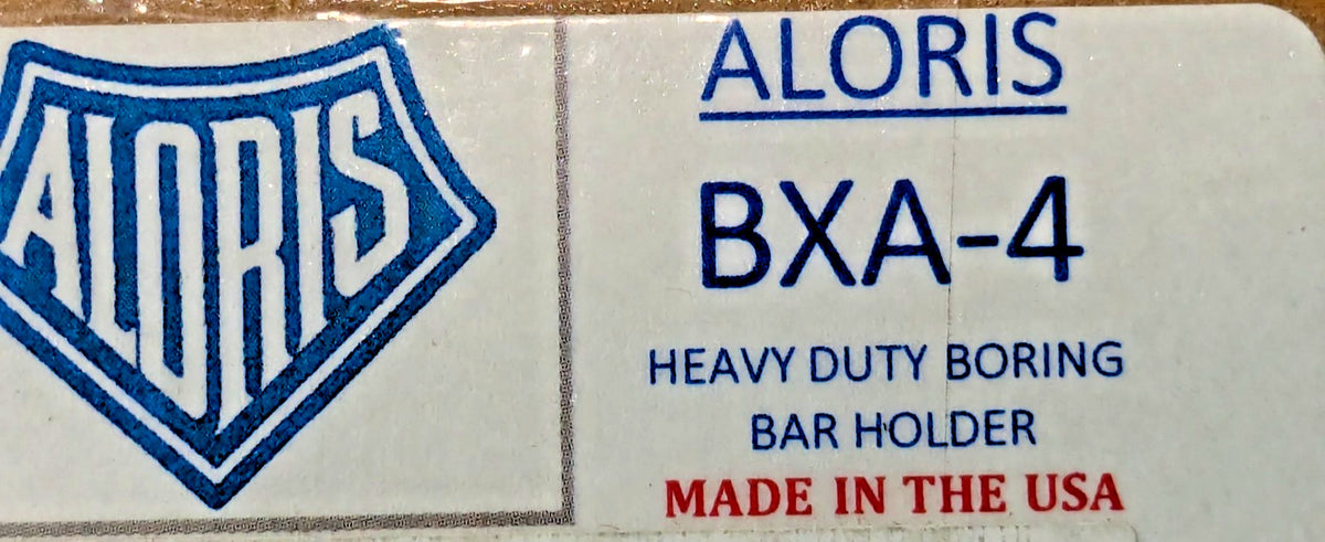 Aloris Lathe Tool Post Holder Boring Bar BXA-4