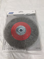NORTON Wheel Brush: 8" Wheel Dia, Crimped 66252839100