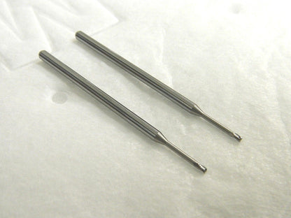 Accupro Square End Mills 0.08" Diam x 0.12" LOC 3FL Qty 2 61731592