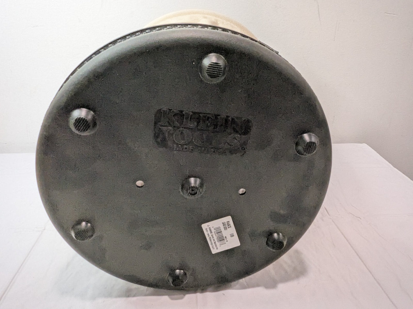 Klein Tools Canvas Bucket Wide-Opening Straight-Wall Molded Bottom 12" 5109