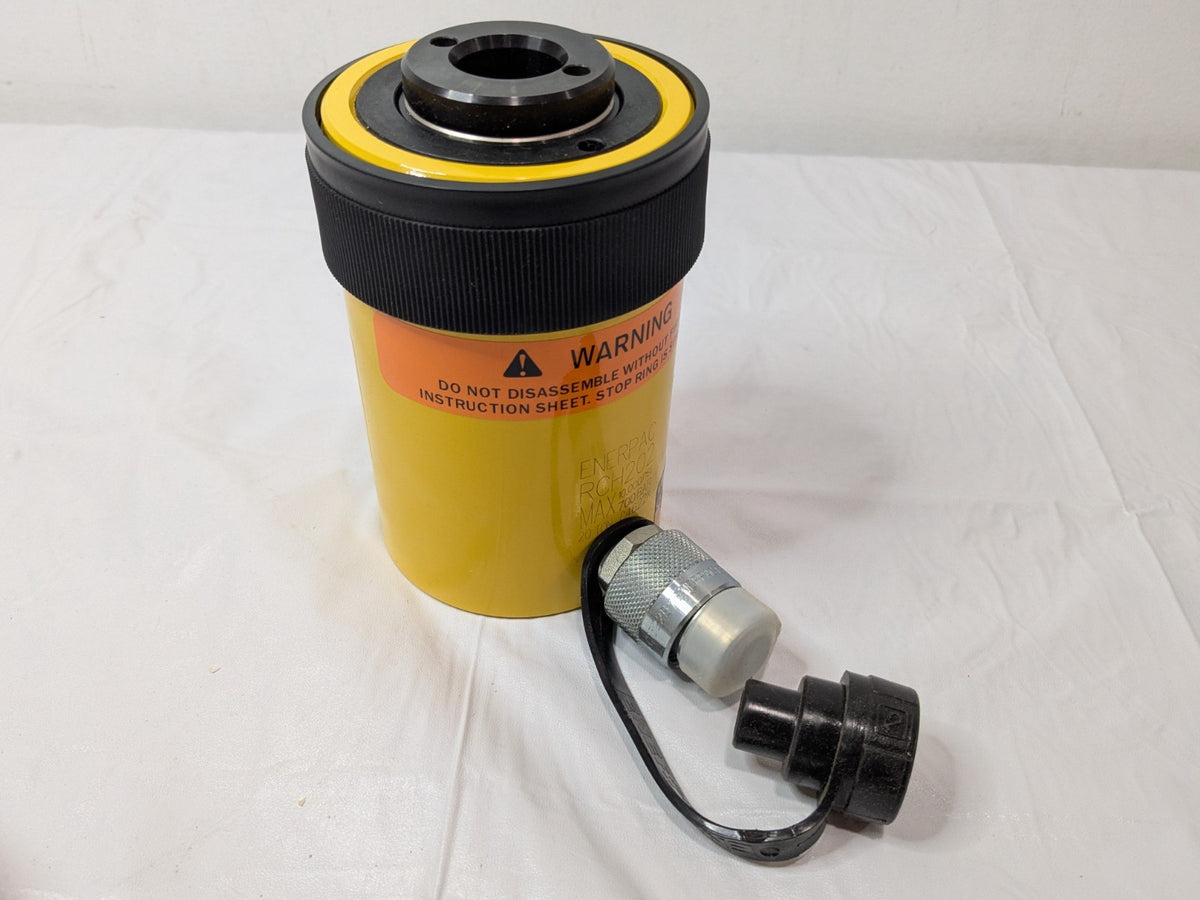 ENERPAC 20 Ton Hollow Plunger Hydraulic Cylinder Single-Acting RCH202