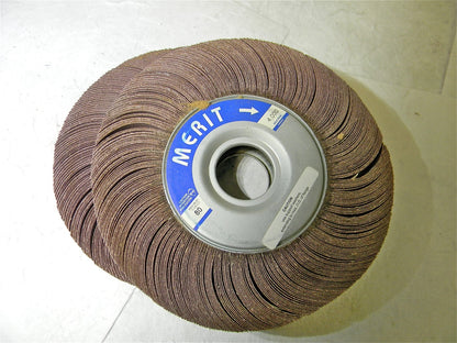Merit Grind-O-Flex Flap Wheel10"x1.5"x1.75" 80 Grit 4000 RPM Qty-