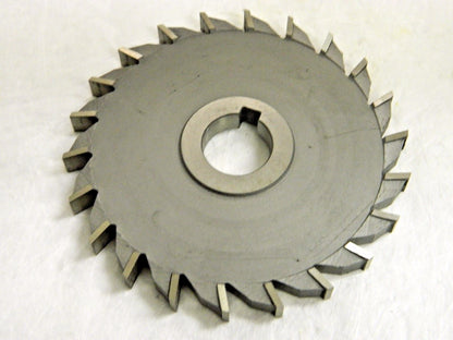 Side Milling Cutter HSS Straight Tooth5" x 7/16" x 1" 22T 0301528