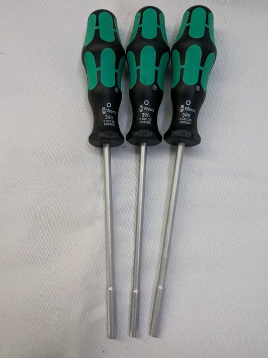 Wera 3 x 125mm Nut Driver 3pcs 028205