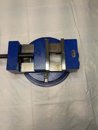GIBRALTAR Machine Vise: 4 Jaw Opening, Horizontal, Swivel Base 70038237