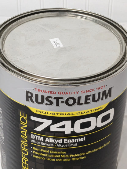 Rust-Oleum Alkyd Enamel Paint: 1 gal, Gloss Finish, Navy Gray 975402