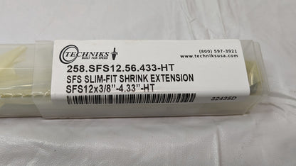 Techniks Modular ShrinkFIT Adapter SFS 12 x 3/8" - 4.33" 258.SFS12.56.