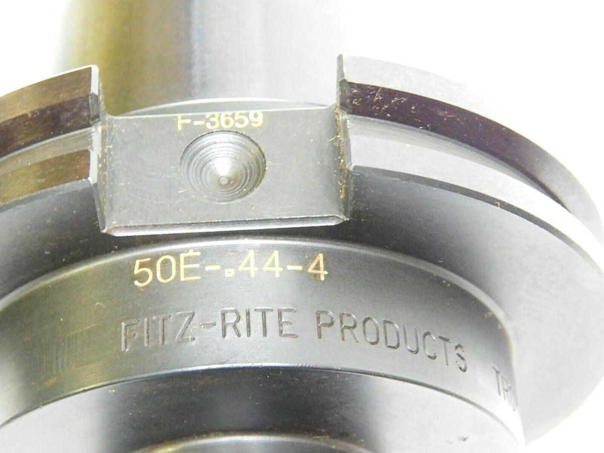 Fitz-Rite CAT50 End Mill Holder Extended Length 7/16" Hole Diam 50E-.44-4