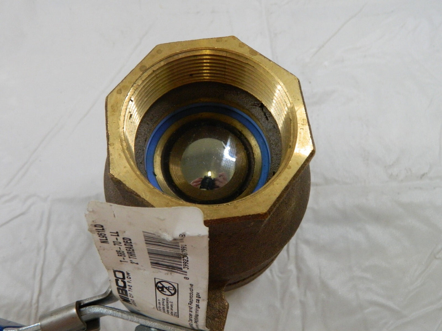 NIBCO Standard Manual Ball Valve: 2" Pipe, Full Port NL951LD