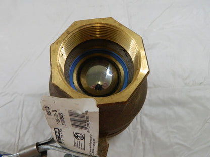 NIBCO Standard Manual Ball Valve: 2" Pipe, Full Port NL951LD