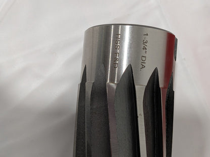 F&D Tool Co Shell Reamer 1-3/4" Dia. x 3-1/2" HSS Spiral Flute 28107